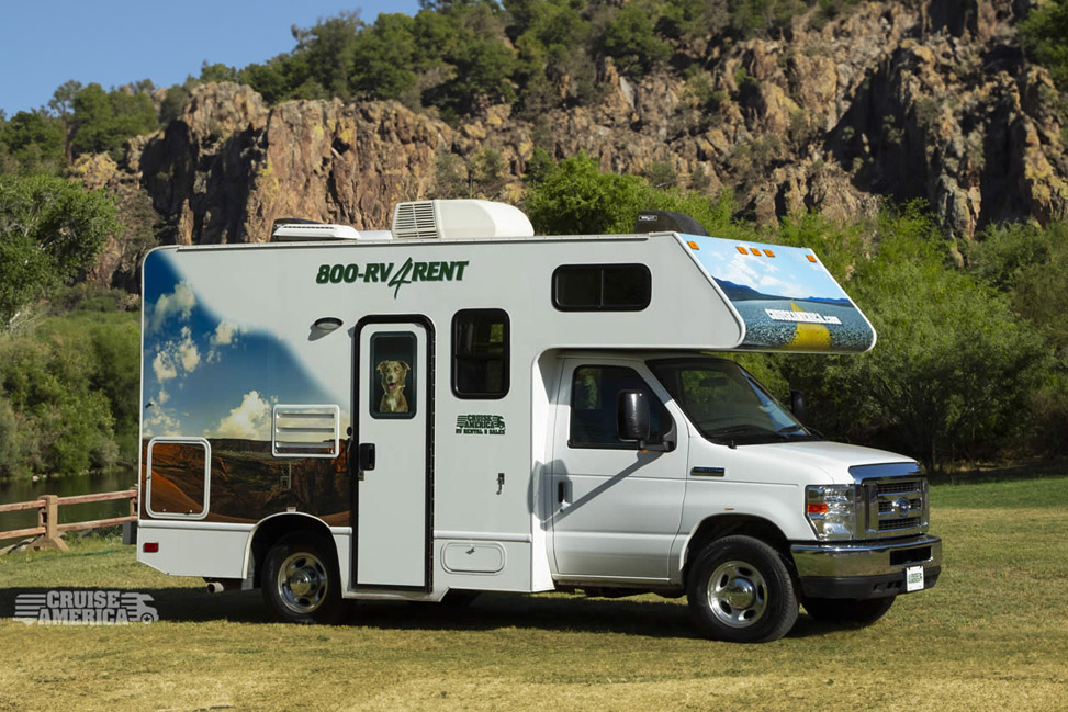 Cruise America Compact RV - exterior