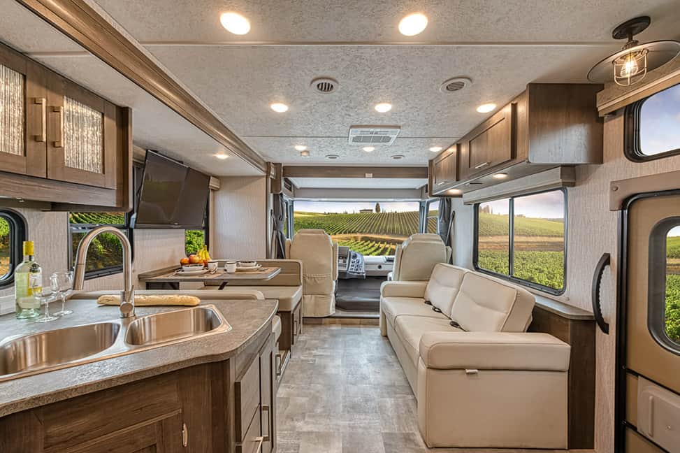 El Monte RV Class A Family Sleeper-Family_Sleeper_AF_Interior_forward