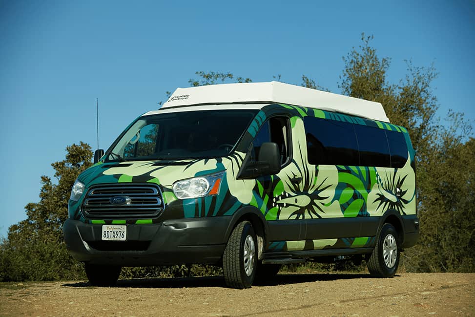 Escape Campervans Del Mar-5 Berth-extior